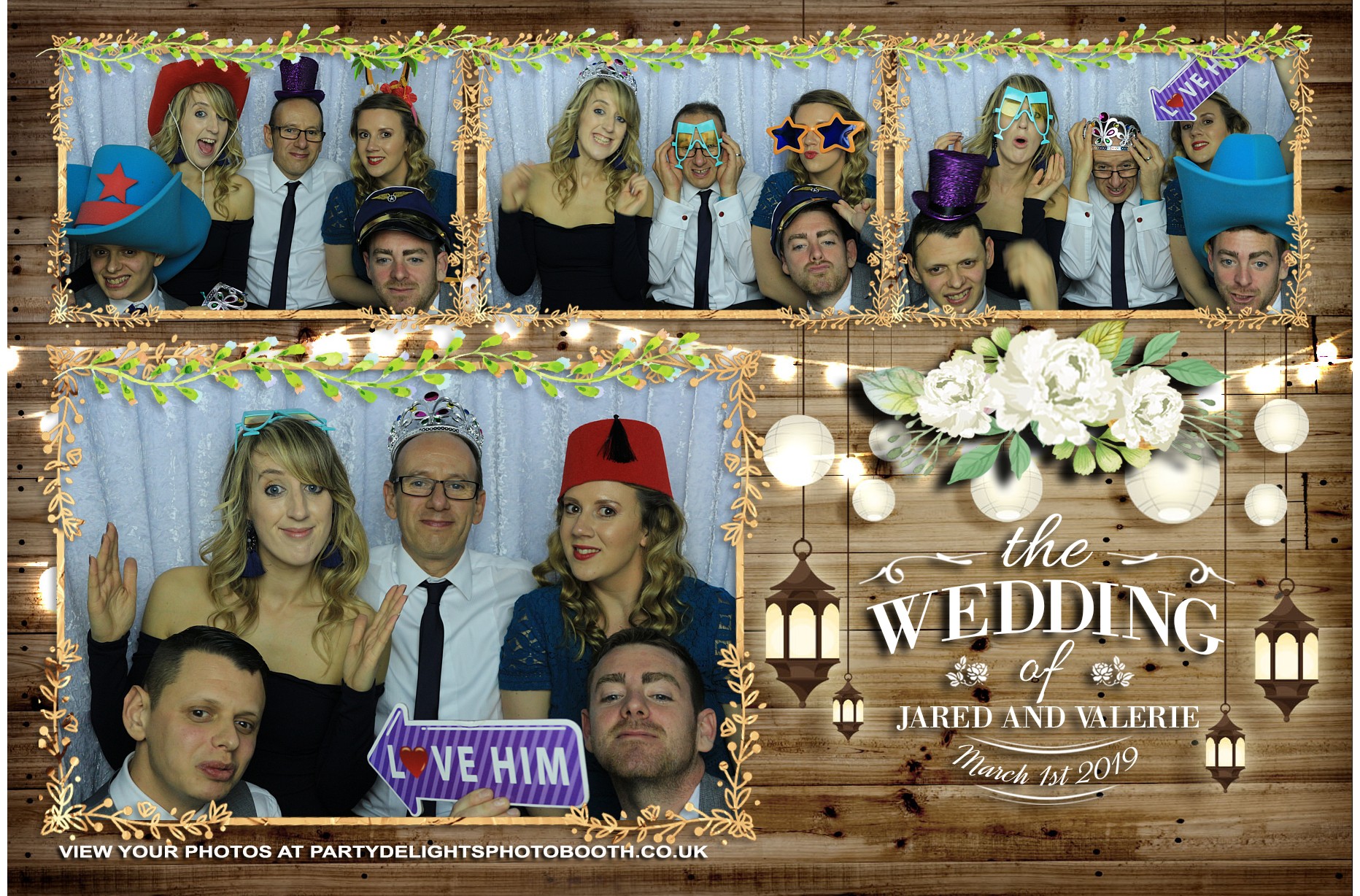 Jared and Valerie’s Wedding - Prints | View more photos from the event at gallery.partydelightsphotobooth.co.uk/u/PartyDelightsPhotoBooth/Jared-and-Valerie’s-Wedding-Prints